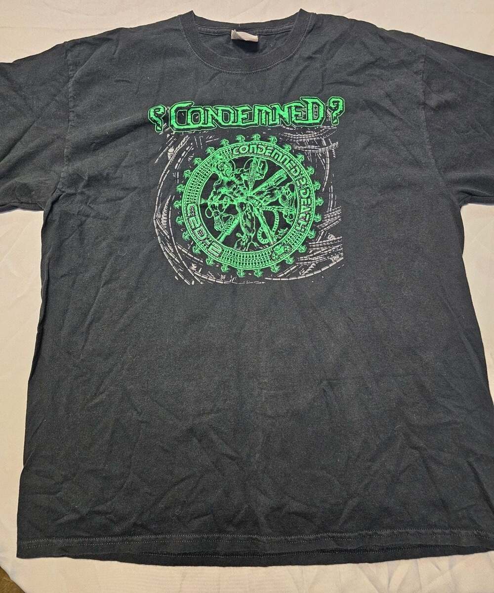 Condemned 2 Death C2D-2 Band Metal T-Shirt Men's XL